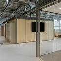 Genesis Headquarters Office / COM - Interior Photography, Chair, Beam